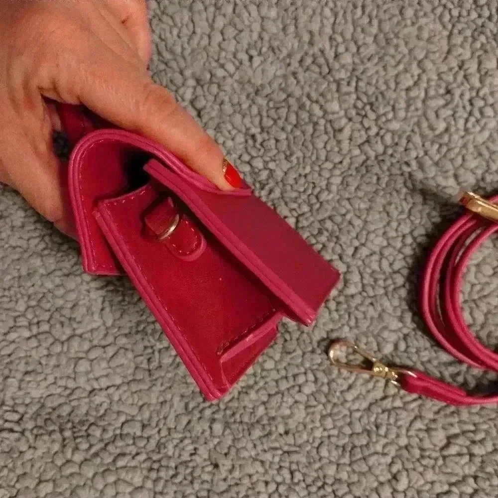 New mini flap designer bag pvc